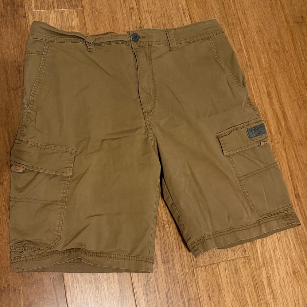 UNIONBAY Men's Brown Cargo Shorts